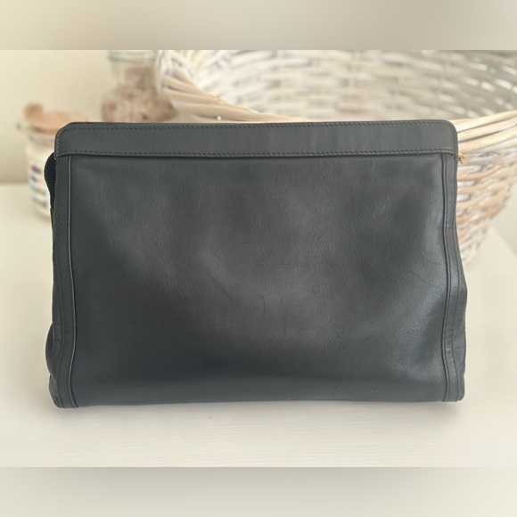 Authentic Celine Genuine Calfskin Leather Clutch with COA - Picture 3 of 10